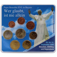 Deutschland-3,88-Euro-2006-stgl-Papst-Benedikt-XVI.-in-Bayern-Blister-RS