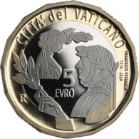 Vatikan-5 Euro-2024-BIPP-Francesco Petrarca-VS