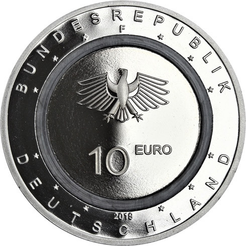 10 Euro Münzen 2019 In der Luft Gleitschirm Polierte Platte Folder 