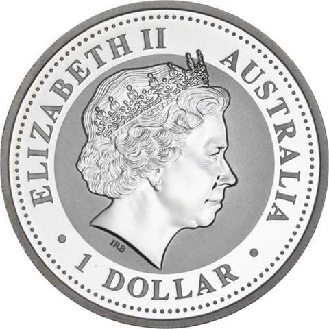 Australien-1Dollar-2007-AGstgl-JahrdesSchweins-Farbe-RS