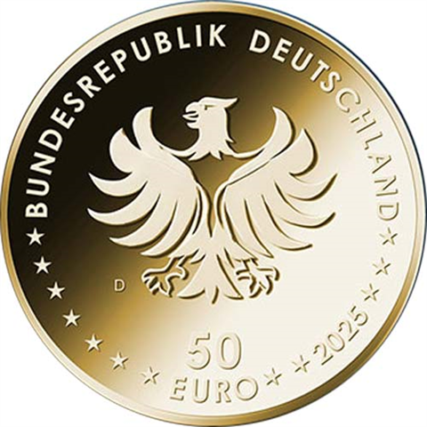 Deutschland-50Euro-2025-Goldmünze-Gesundheit-RS