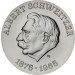 DDR Probe 10 Mark Münze 1975 - Albert Schweitzer 