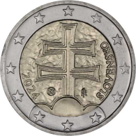 Slowakei-2Euro-2024-bfr-Doppelkreuz-RS