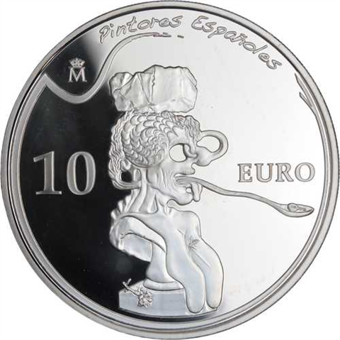 Spanien-50+3x10Euro-2009-SerieSpanischeMaler