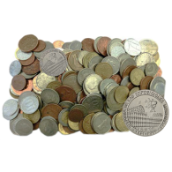 Weltmünzen-3-kg-mit-1Peso-Kuba-Chritallpalast-London