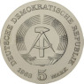 DDR 5 Mark 1968 Stgl. 125. Geburtstag von Robert Koch Sonderpreis