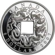 Kanada-8Dollar-2007-PP-Chinese Coin-RS