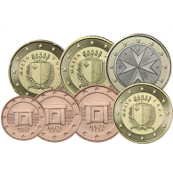 Malta-1,88Euro-2024-Kursmünzen-1Cent-2Euro-RS