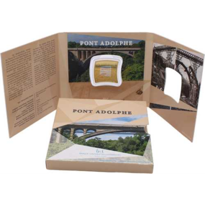 Luxemburg-2,5 Euro-2017-AGNGpp-Brücke Pont Adolphe-Folder