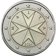 Malta-2Euro-2024-Malteser-Kreuz-RS