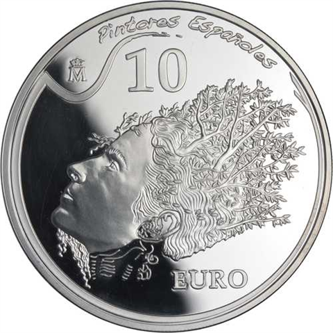 Spanien-50+3x10Euro-2009-SerieSpanischeMaler