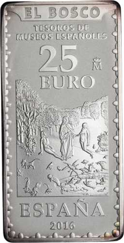 Spanien-2x25Euro+50Euro-2016-AGpp-Bosch-ElBosco-Etui