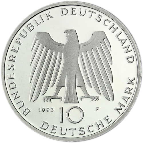 Deutschland 10 DM Silber 1993 - 1000 Jahre Potsdam