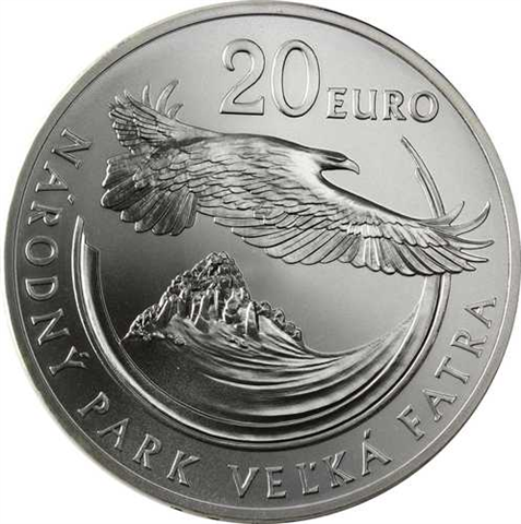 Slowakei 20 Euro 2009  stgl. Nationalpark Velka Fatra-I