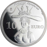 Spanien-10Euro-2009-AGpp-Dali-Frauenbrüste-RS