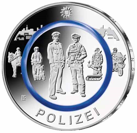 Deutschland-10Euro-2024-Polizei-Rolle