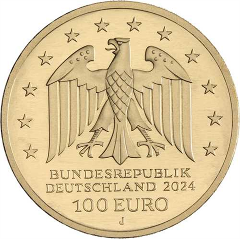 Deutschland-100 Euro-2024-AUstgl-Der zerbrochene Krug-RS