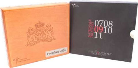 Niederlande-5,88Euro-2009-PP-Kurssatz-Etui2