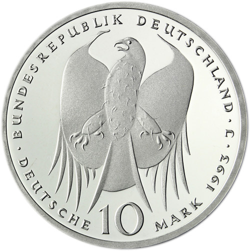 Deutschland 10 DM Silbermünze 1993 Robert Koch