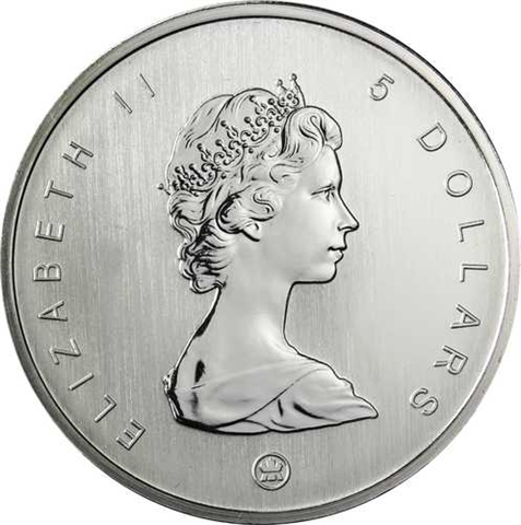 Kanada 5 Dollars 2008 Stgl vergoldet I