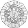 Österreich-5-Euro-Silber-2022-Neujahrsmünze-Glücksvogel-RV