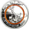 Gedenkmuenzen 5 Euro Polymerring Orange Subtropische Zone kaufen Zubehör Münzkatalog 