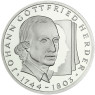 Deutschland 10 DM Silber 1994 Johann Gottfried Herder