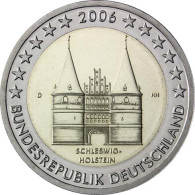 Deutschland 2 Euro 2006 bfr. Holstentor Lübeck Mzz.D