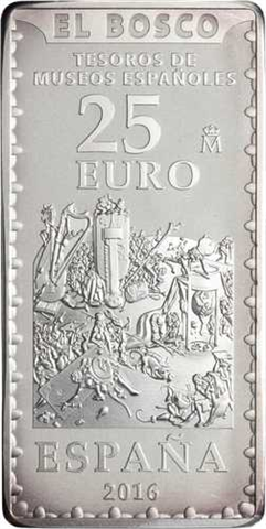 Spanien-2x25Euro+50Euro-2016-AGpp-Bosch-ElBosco-Etui