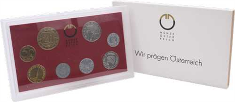 Österreich-36,67Schilling-1992-PP-KMS-Etui