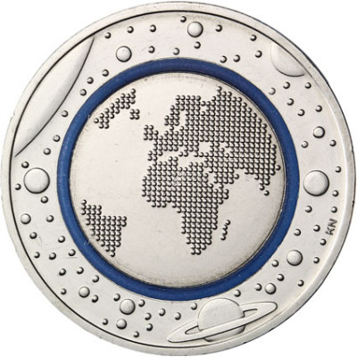 Deutschland 5 Euro 2016 stgl. Planet Erde Mzz. J