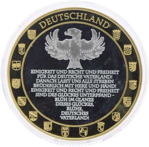 Deutschland-5xMedaille-Der Deutsche Gigant-Etuis