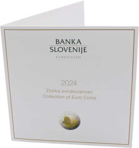 Slowenien-8,88Euro-2024-Stgl-Kurssatz-Folder front