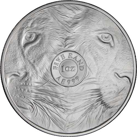 Süd Afrika-5 Rand-2022-AGstgl-Big Five Löwe-Folder