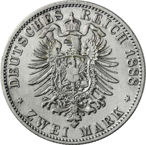 100-2-Mark-1888-Wilhelm-II-RS