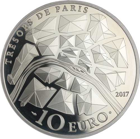 Frankreich-10Euro-2017-AGpp-Bastille-Etui