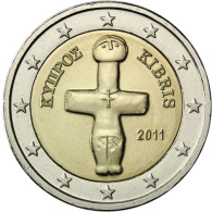 Zypern 2 Euro Kursmünze 2011 bfr. Symbol von Pomos