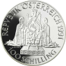 Österreich-100-Schilling-1991-PP-Rudolf-I-II