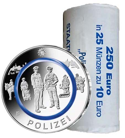 Deutschland-10Euro-2024-Polizei-Rolle