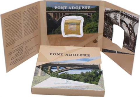 Luxemburg-2,5 Euro-2017-AGNGpp-Brücke Pont Adolphe-Folder