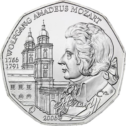 Österreich-5-Euro-Silber-2006-Mozart-RS