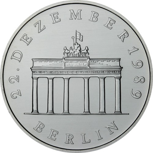 DDR 20 Mark 1990 Brandenburger Tor 