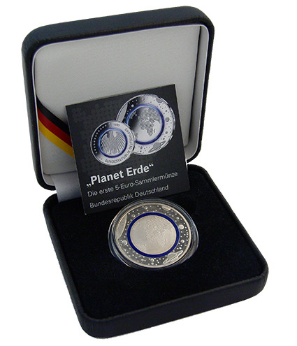 5 Euro Münze Planet Erde bestellen