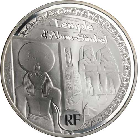 Frankreich-10Euro-2012-AGpp-Ägypten-RS