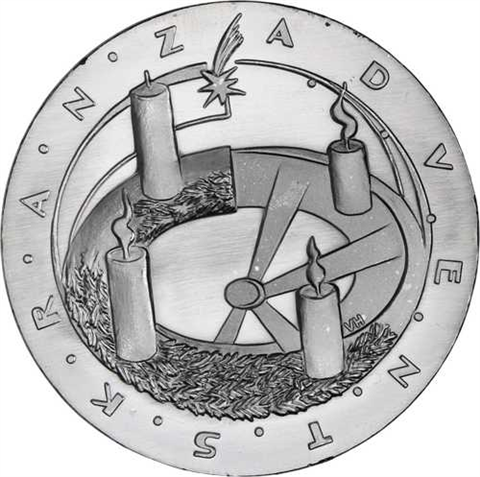 Deutschland-25 Euro- 2024-AGstgl-Adventskranz-RS