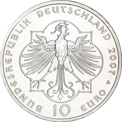 Silbermünze 10 Euro 2007 Elisabeth von Thüringen