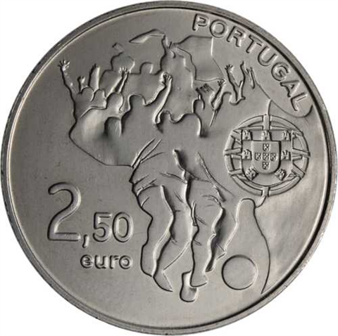 Portugal-2,5Euro-2010-CUNIbfr-SüdafrikaWM-RS