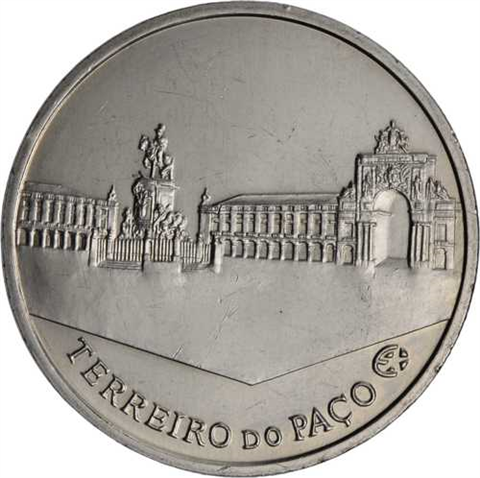 Portugal-2,5Euro-2010-CUNIbfr-SchlossplatzLissabon-RS