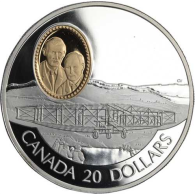 Kanada-20 Dollar-1991-PP-Silver Dart-RS