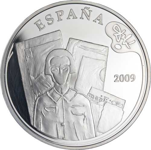 Spanien-50+3x10Euro-2009-SerieSpanischeMaler